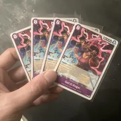 One Piece Gol D. Roger Promo P-107 Card English Edition Playset - Image 1