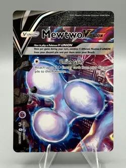 Mewtwo V-UNION [Set of 4] SWSH: Sword & Shield Promo Cards Holo - Image 1