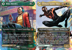 1 x Miles Morales // Ultimate Spider-Man (0200) - Borderless - Marvel's Spider-M - Image 1