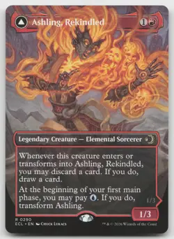 Ashling, Rekindled (Borderless) R Normal Lorwyn Eclipsed 290 NM - Image 1