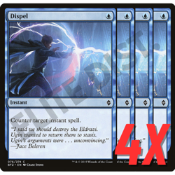 MTG Dispel (Battle for Zendikar) 076/274 (NEAR MINT) (4X) - Image 1