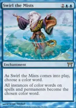 4x Swirl the Mists ~ Lightly Played Champions of Kamigawa MTG Magic x4 4 Ultimat - Image 1
