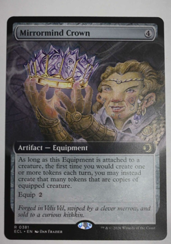Mirrormind Crown, Extended Art, Lorwyn Eclipsed MTG - Image 1