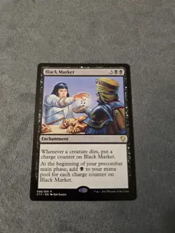 Black Market Commander 2017 Rare Black Enchantment Regular MTG #098/309 - Image 1