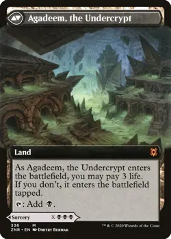 MTG - FOIL - Agadeem's Awakening - EXTENDED ART - M/NM - Magic The Gathering - Image 2