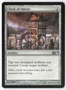 Clock of Omens Normal U Magic 2013 (M13) 202 LP - Image 1