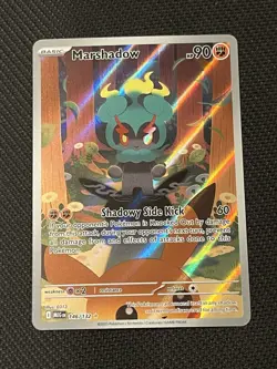 Pokemon TCG Mega Evolution 146/132 Marshadow Illustration Rare - NM - Image 1