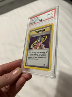 PSA 10 Sabrina Holo Rare #20/132 Gem Mint Pokemon Gym Challenge Trainer Card - Image 4