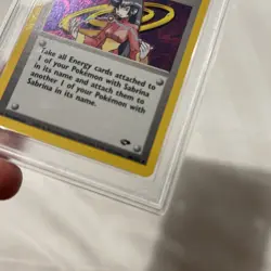 PSA 10 Sabrina Holo Rare #20/132 Gem Mint Pokemon Gym Challenge Trainer Card - Image 5