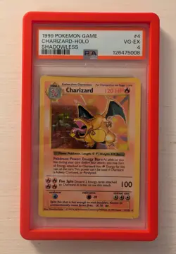 Pokemon Base Set Shadowless Charizard, Blastoise, And Venusaur PSA Graded - Image 3