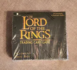 Decipher Lord Of The Rings TCG Fellowship Draft Pack Sealed 12 29-Card Packs - Image 1
