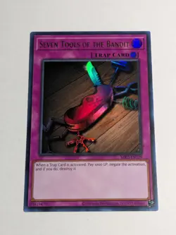 Yugioh Seven Tools of the Bandit MRD-EN129 25th Anniversary Ultra Rare NM - Image 1