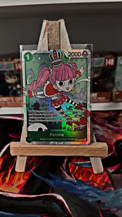 One Piece TCG Legacy of the Master Perona Card OP12-034 SR English, NM Condition - Image 1