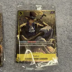 Portgas D. Ace Sabo Monkey D. Luffy Tin Promo Set One Piece Sealed - Image 4