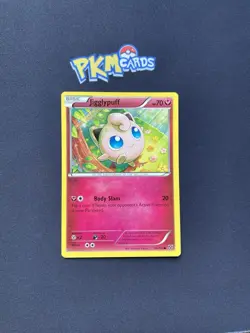 Pokemon TCG Jigglypuff XY Base Set 88/146 Regular LP. - Image 1