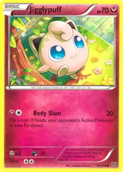 Pokemon - Jigglypuff - 88/146 - Common - XY - Base Set - LP - Image 1