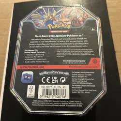 Pokemon TCG: Slashing Legends Tin - Koraidon ex NEW/ Factory Sealed 196214108776 - Image 2
