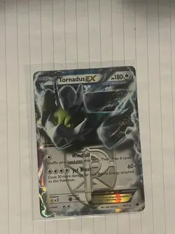 Pokemon TCG Tornadus EX Ultra Rare Card 98/116 Plasma Freeze B&W MP - Image 1