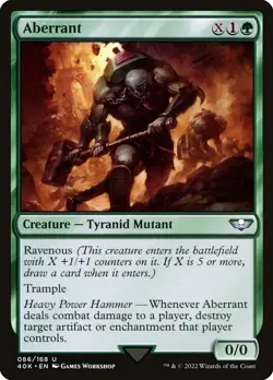 1x ABERRANT - Warhammer 40k - MTG - Magic the Gathering - Image 1