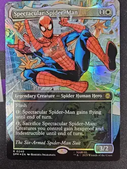 Spectacular Spider-Man (0240) (Borderless) (Textured Foil) Marvel's... - Image 2