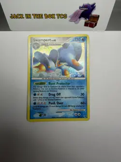 Pokemon Swampert TCG Platinum Supreme Victors Rare Card 12/147 Holo - Image 1