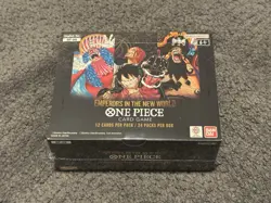 One Piece OP-09 English Emperors in the New World Booster Box Sealed - Image 1