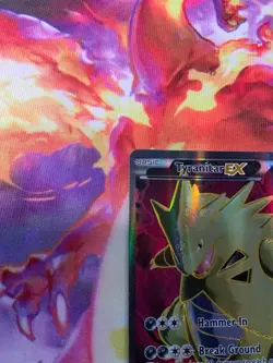 Tyranitar EX 91/98 Ancient Origins Full Art Ultra Rare Holo Pokemon Card TCG - Image 5