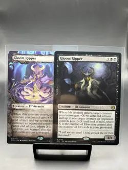 Lot of 2 Gloom Ripper Magic: The Gathering Lorwyn Eclipsed Rare 2026 #0102 - Image 1