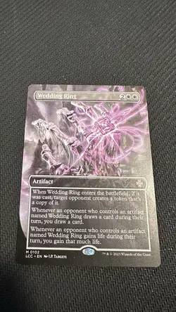 Wedding Ring (Borderless) Commander: the Lost Caverns of Ixalan Regular - Image 1