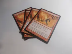 Fiery Conclusion x4 MTG Ravnica City of Guilds Common Red Instant LP - Image 1