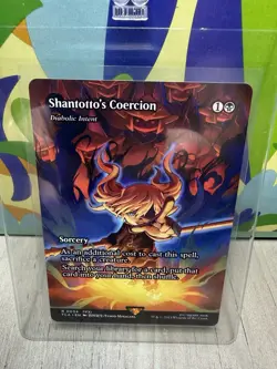 Shantotto's Coercion Diabolic Intent R 0034 Non-Foil Card Final Fantasy Fin MTG - Image 1