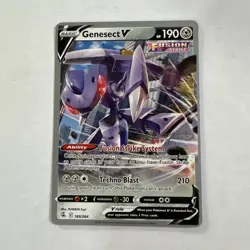 Genesect V 185/264 2022 Pokemon World Championships Fusion Strike Variant A - Image 1