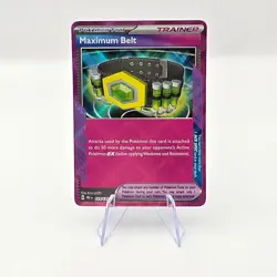 Maximum Belt ACE SPEC - 117/131 - Prismatic Evolutions - Pokemon TCG English - Image 1