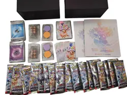 X2 Empty Pokemon Prismatic Evolutions ETB Elite Trainer Box & Packs Sleeves READ - Image 3