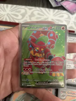Volcanion ex 171/159 Journey Together Full Art Ultra Rare Pokemon Card NM - Image 1