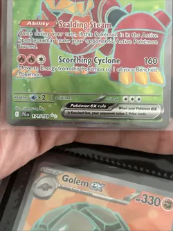 Volcanion ex 171/159 Journey Together Full Art Ultra Rare Pokemon Card NM - Image 3