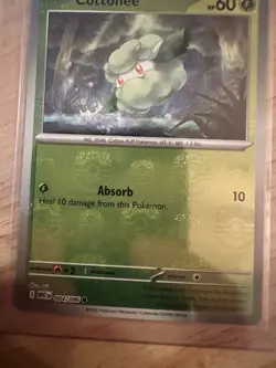 Cottonee (Master Ball Pattern) 004/086 Sv: White Flare Holo - Pokemon TCG - Image 2
