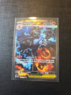 Mega Charizard X EX SIR 125/094 Phantasmal Flames Full Art Pokemon TCG NM - Image 1