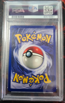 1999 Pokemon Jungle 1st Edition Eevee #51/64 PSA 8 - Image 2