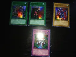 Vintage Yu-Gi-Oh Korean Tcg Card Lot Of 5 Ultra Rare Holos - Image 4