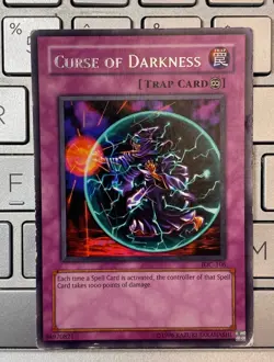 Yugioh Curse of Darkness IOC-106 Silver Letter Rare unlimited edition / LP - Image 1