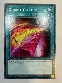 YUGIOH- Double Cyclone - SGX1-END15 - Common - 1st Edition - Image 1