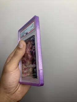 PSA SLAB Graded Guard Holder Case 3D Print For Pokemon And Tcg Cards PURPLE - Image 4
