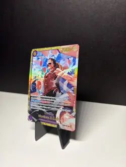 Monkey D. Luffy SEC EB02-061 Foil One Piece TCG English NM Secret Rare - Image 2