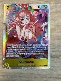 Shirahoshi OP12-102 One Piece TCG Card Game NM - Image 1