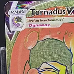 Pokemon TCG Tornadus VMAX - SWSH Chilling Reign 209/198 - Secret Rainbow NM - Image 3