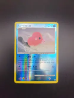 Pokemon TCG - Luvdisc 35/127 - Platinum - Reverse Holo Rare - Image 1