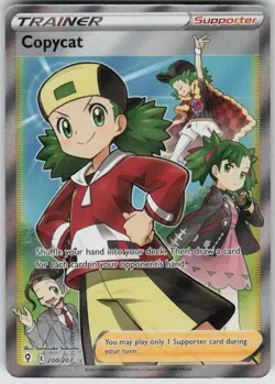 Pokemon Copycat (Full Art) Ultra Rare SWSH07: Evolving Skies 200/203 NM - Image 1