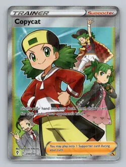 Copycat (Full Art) 200/203 Ultra Rare SWSH07: Evolving Skies NM Pokemon - Image 1