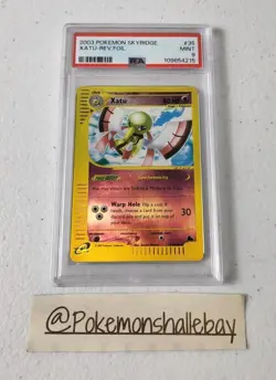 Xatu 35/144 - Skyridge Set *PSA 9 - MINT* Reverse Holo Pokemon Card - Image 1
